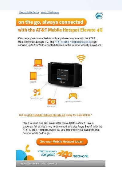 ATT mobile hotspot