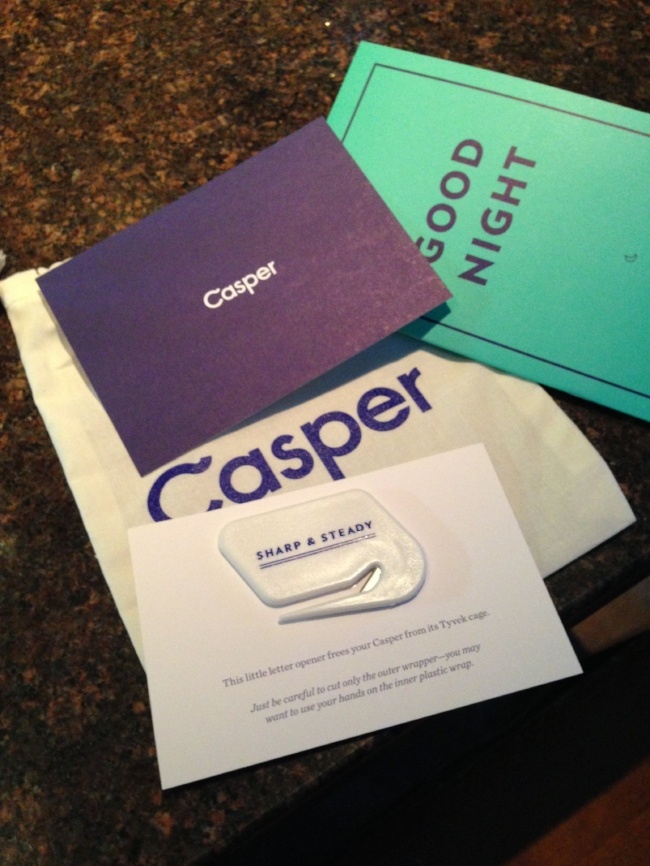 Thoughtful customer experience touches from Casper