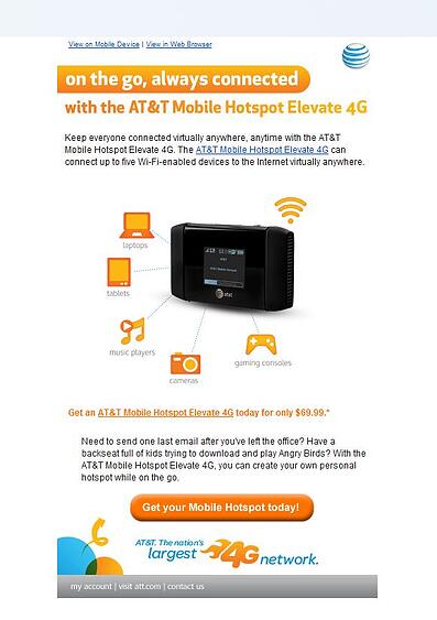 ATT mobile hotspot