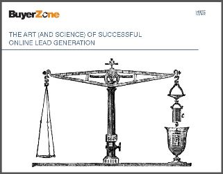 BuyerZone art science online lead generation