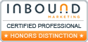 Inbound Marketing Certified Professional Inbound Marketing Certified Professional