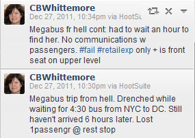 Megabus Customer Service Experience