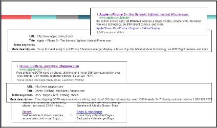 Best meta tags apple zappos