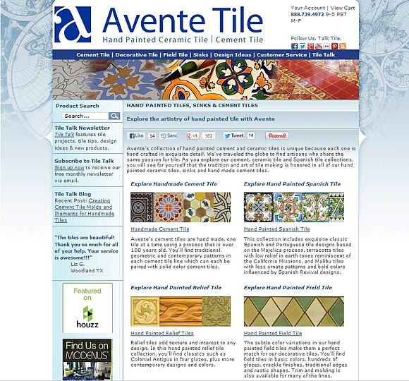 Spanish Floor Tile – Avente Tile