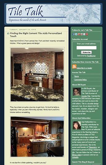 Tile Talk Screen Shot SMN Interview