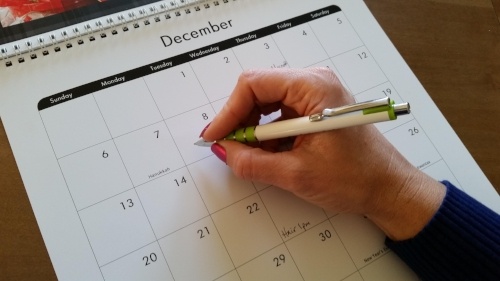 A calendar makes social listening more efficient