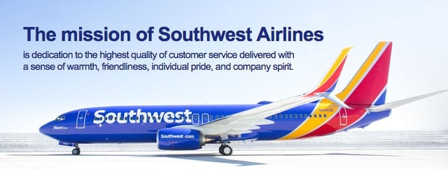 The Mission Statement of Southwest Airlines