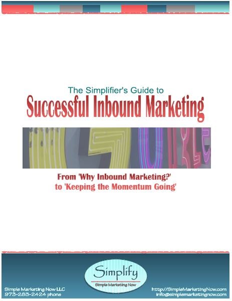 Download the Simplifier's Guide to Successful Inbound Marketing