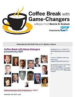 SAP GameChangers 2013 Predictions