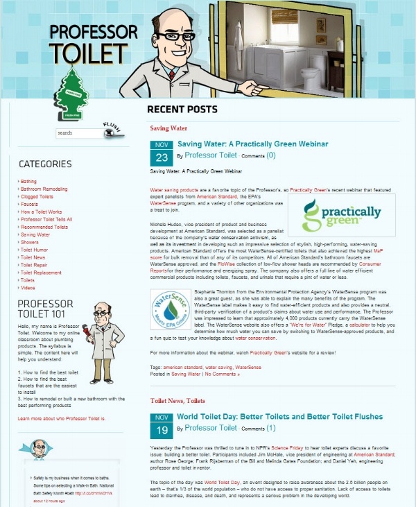 Professor Toilet Blog: Social Flooring Index Review